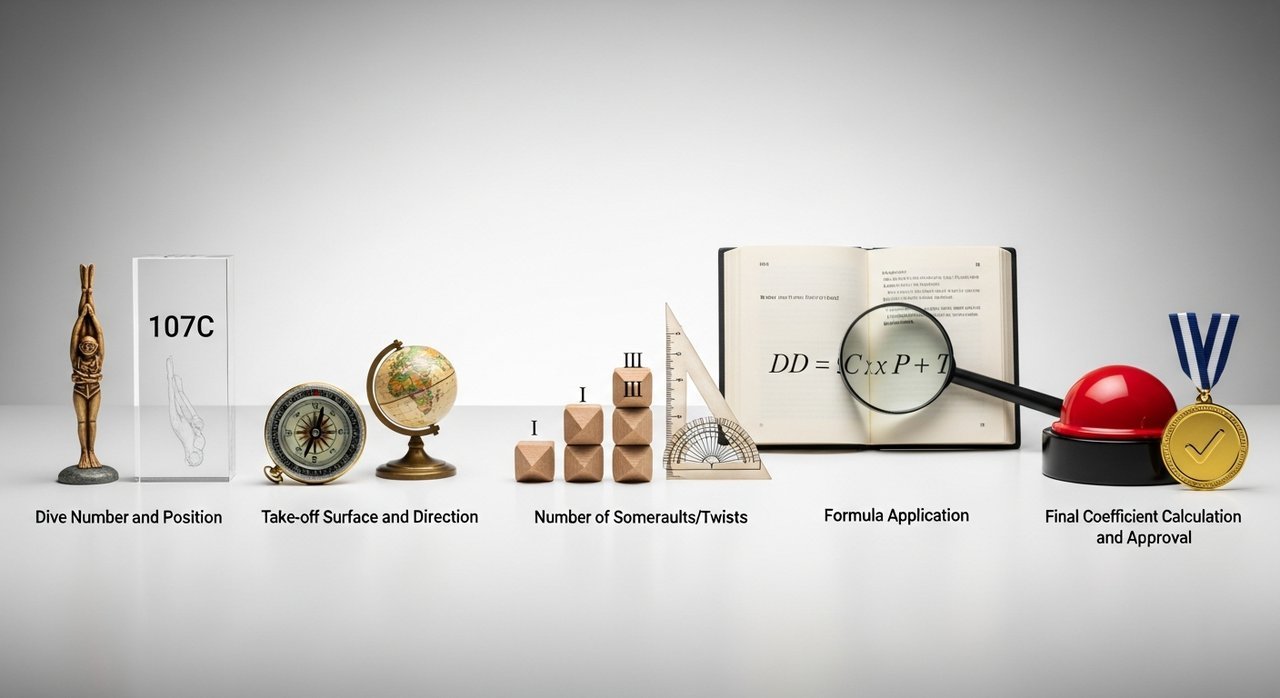 다이빙 난이도 계수는 어떻게 산정되는가? 핵심 5단계 완벽 분석