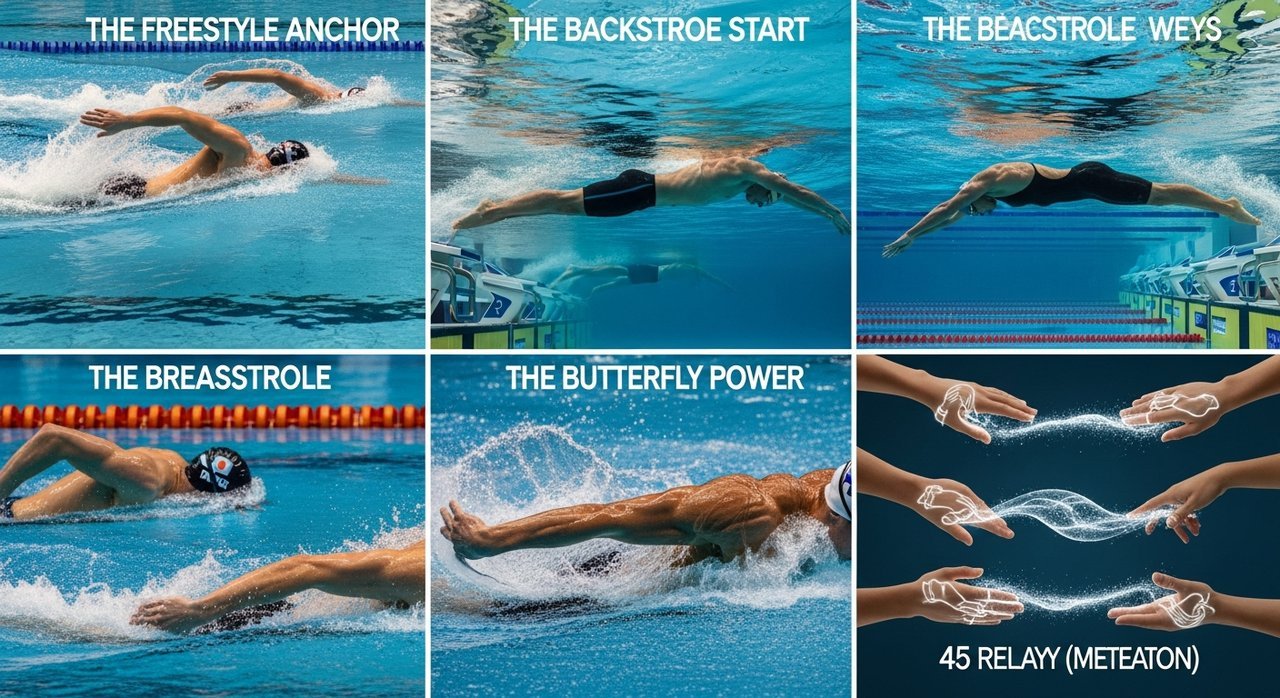 올림픽 수영 릴레이 영법 순서 고정 규칙의 숨겨진 5가지 비밀 총정리