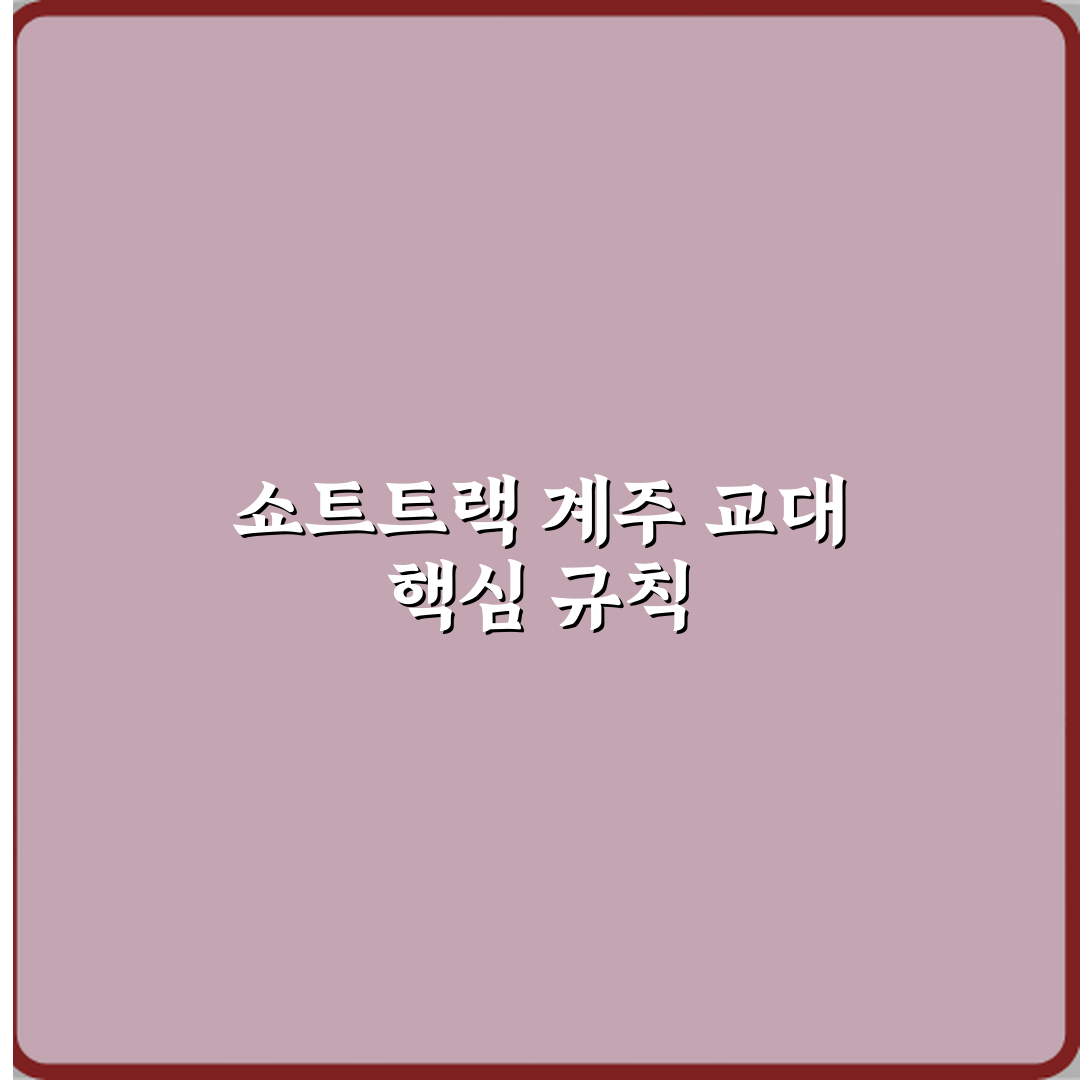 동계스포츠 쇼트트랙 계주 교대 규칙 정리 꿀팁 공유해요!